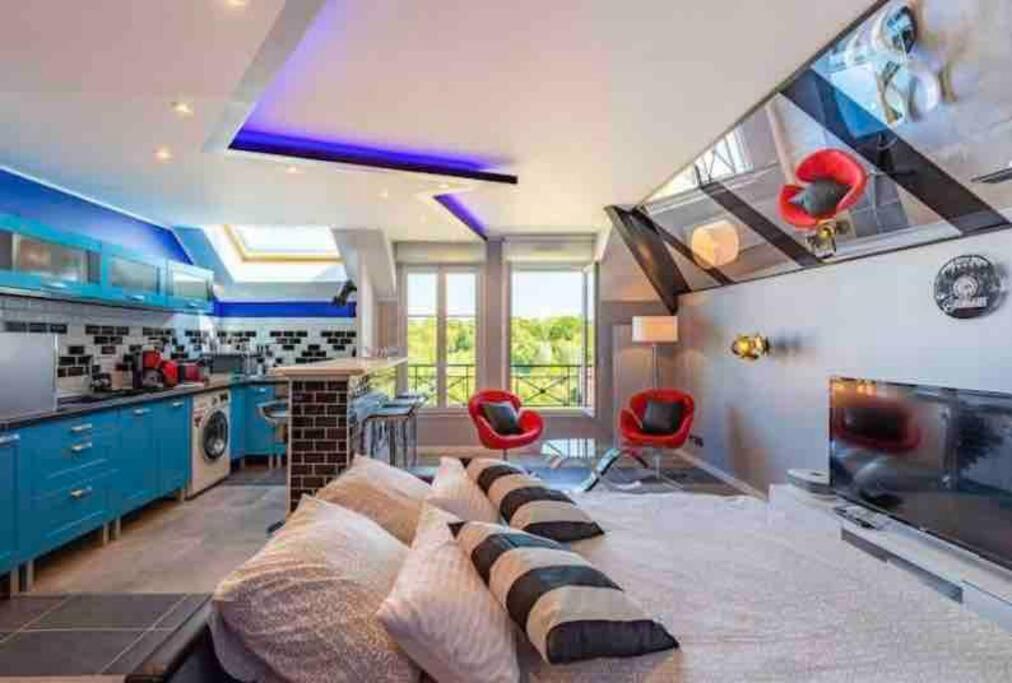 Appartement Disney Avengers, 5 Min Des Parcs Magny-le-Hongre Exterior photo
